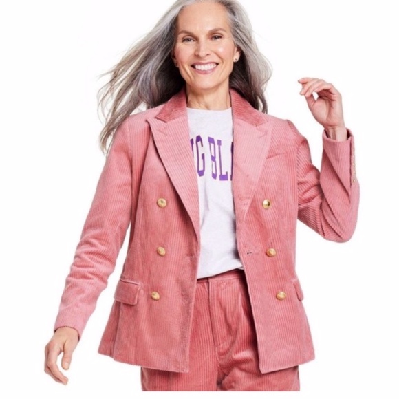 NWT Rowing Blazers Corduroy Double Breasted Blazer Large - Picture 1 of 16